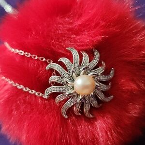 ✨️Vantel Pearls Sterling Silver Necklace